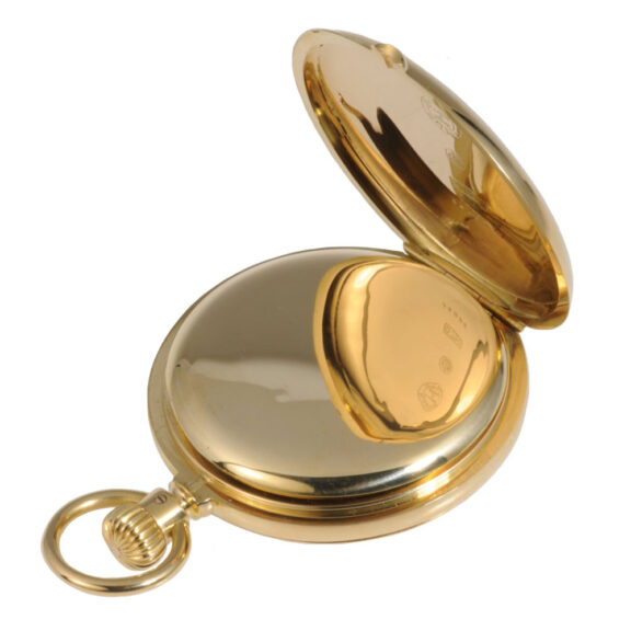 German 18K gold hunting cased quality 1A pocket watch Circa 1894 German 18K gold hunting cased quality 1A pocket watch Circa 1894