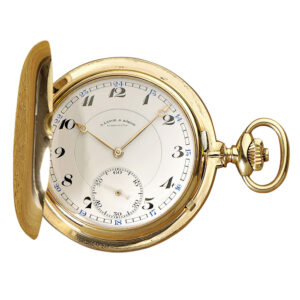 Heavy German 18 carat rose gold quality 1A chronometer Circa 1938