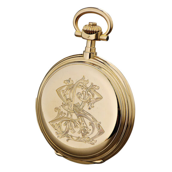 German 14K rose gold hunting cased repeating lever Circa 1900 German 14K rose gold hunting cased repeating lever Circa 1900