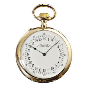 Important German rose gold open faced lever watch Circa 1904