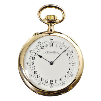 Important German rose gold open faced lever watch Circa 1904