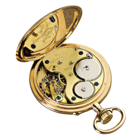 Important German rose gold open faced lever watch Circa 1904 Important German rose gold open faced lever watch Circa 1904