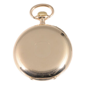 Important German rose gold open faced lever watch Circa 1904