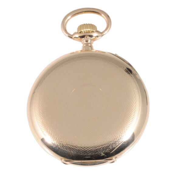Important German rose gold open faced lever watch Circa 1904 Important German rose gold open faced lever watch Circa 1904
