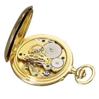 German gold quality 1A lever with seconde morte Circa 1917