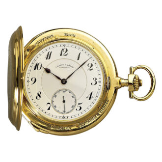 Historically interesting German gold repeating lever Circa 1925