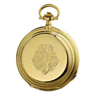 Historically interesting German gold repeating lever Circa 1925