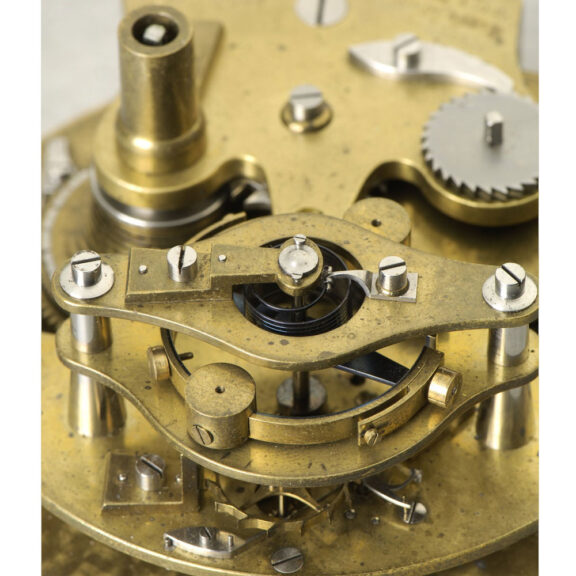 French deck chronometer with pivoted detent escapement Circa 1849 French deck chronometer with pivoted detent escapement Circa 1849
