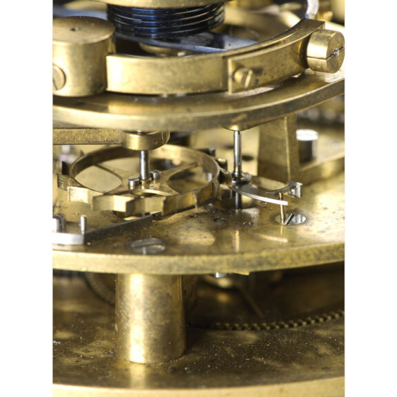 French deck chronometer with pivoted detent escapement Circa 1849 French deck chronometer with pivoted detent escapement Circa 1849