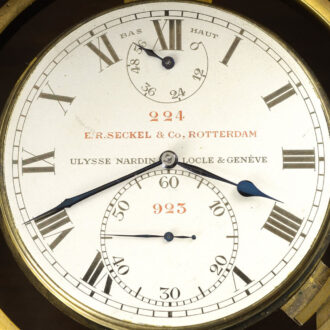 Small Swiss chronometer with 56h power reserve Circa 1918