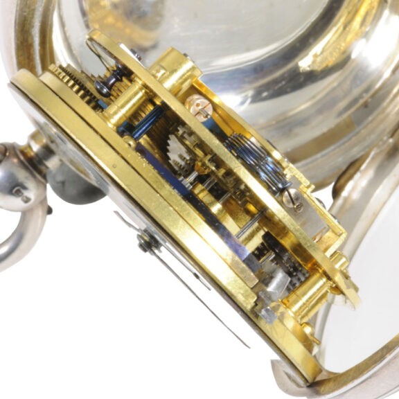 Fine English silver open faced chronometer watch Circa 1808 Fine English silver open faced chronometer watch Circa 1808