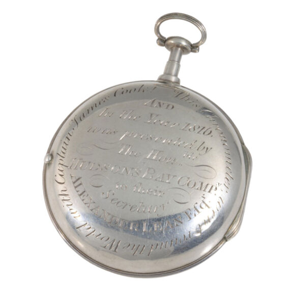 Historically interesting English silver pocket chronometer Circa 1783 Historically interesting English silver pocket chronometer Circa 1783