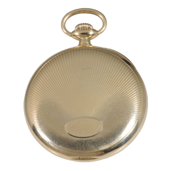 Rare Swiss 14K rose gold open faced lever watch Circa 1922 Rare Swiss 14K rose gold open faced lever watch Circa 1922