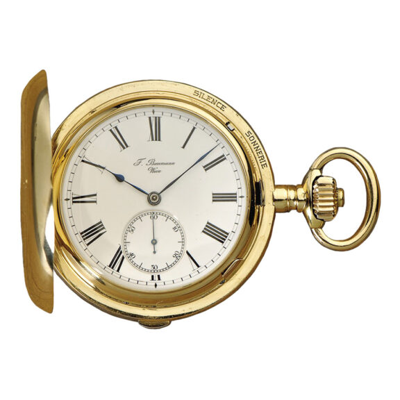Austrian gold grande sonnerie repeating watch with carillon Circa 1910
