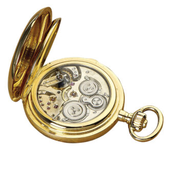 Austrian gold grande sonnerie repeating watch with carillon Circa 1910