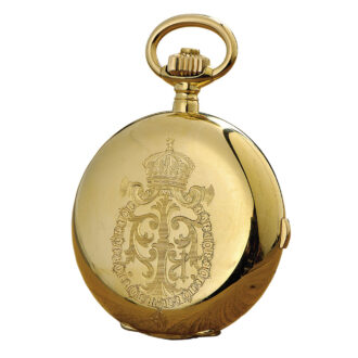 Austrian gold grande sonnerie repeating watch with carillon Circa 1910