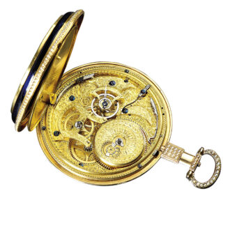 Important English duplex pin lever for the Chinese market Circa 1800