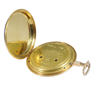 Important English duplex pin lever for the Chinese market Circa 1800
