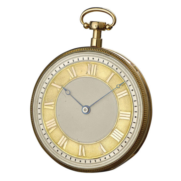 Large Swiss 18 carat gold quarter repeating musical watch Circa 1820