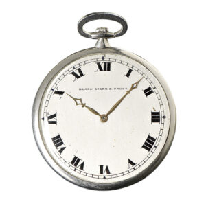 Swiss platinum lever made for the American market Circa 1915