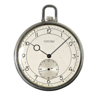 Swiss steel lever dress watch for the Italian market Circa 1910
