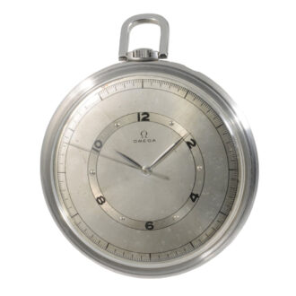 Swiss steel lever dress watch for the Italian market Circa 1947