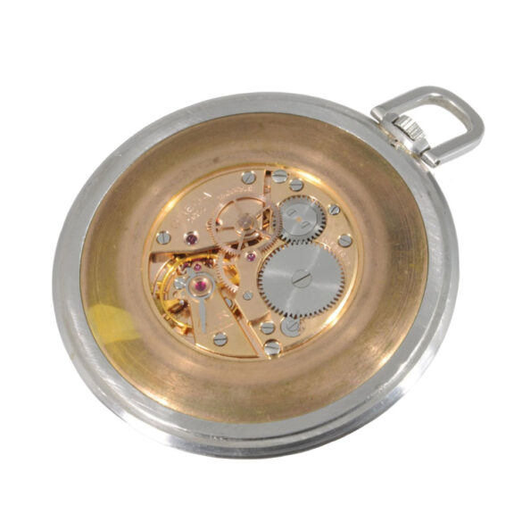 Swiss steel lever dress watch for the Italian market Circa 1947 Swiss steel lever dress watch for the Italian market Circa 1947