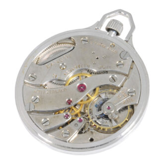 Very fine Swiss platinum and diamond-set lever watch Circa 1920