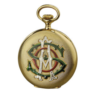 Small Swiss gold Chronometro Gondolo Circa 1915