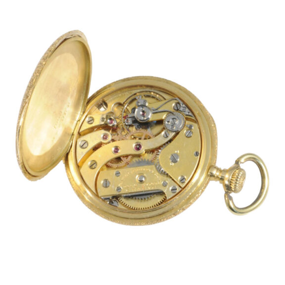 Small Swiss 18K gold Chronometro Gondolo Circa 1915 Small Swiss 18K gold Chronometro Gondolo Circa 1915