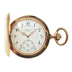 German 18 Carat rose gold quality 1A lever watch Circa 1900