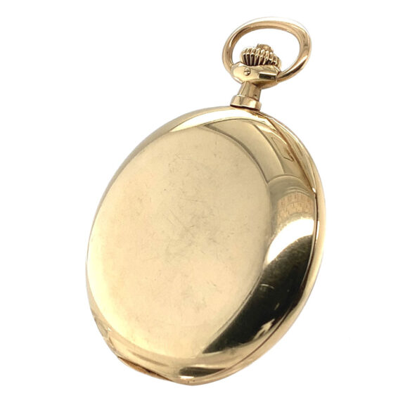 German 14K gold hunting cased lever pocket watch Circa 1923 German 14K gold hunting cased lever pocket watch Circa 1923