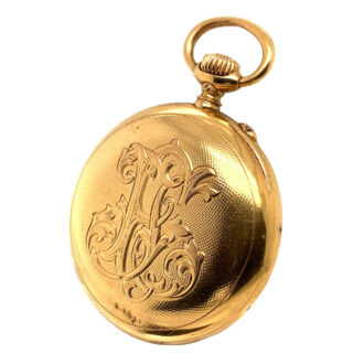 Rare and small German 18K carat rose gold lever watch Circa 1900 Rare and small German 18K carat rose gold lever watch Circa 1900