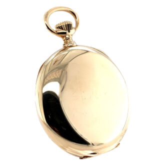 Fine German 14K gold open faced lever pocket watch Circa 1913 Fine German 14K gold open faced lever pocket watch Circa 1913