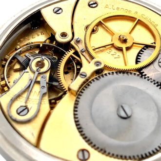 A German navigation watch with centre seconds Circa 1946