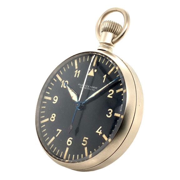 A German navigation watch with centre seconds Circa 1946 A German navigation watch with centre seconds Circa 1946