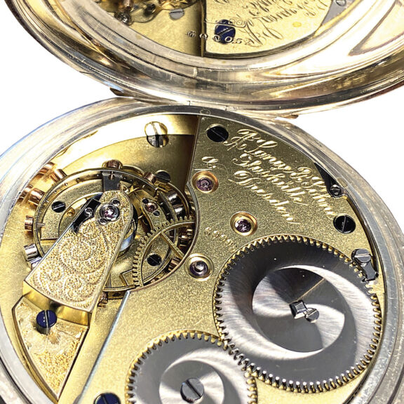 German silver jumping half seconds deck chronometer Circa 1906 German silver jumping half seconds deck chronometer Circa 1906