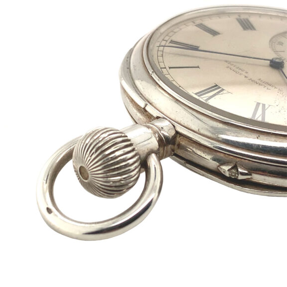 German silver jumping half seconds deck chronometer Circa 1906 German silver jumping half seconds deck chronometer Circa 1906