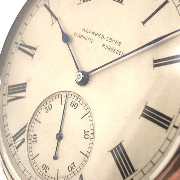 German silver jumping half seconds deck chronometer Circa 1906 German silver jumping half seconds deck chronometer Circa 1906