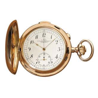 German rose gold minute repeating chronograph Circa 1910