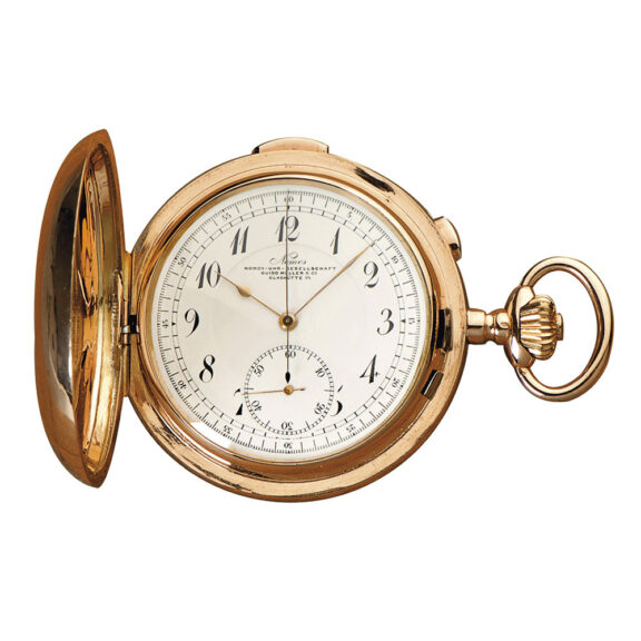 German rose gold minute repeating chronograph Circa 1910