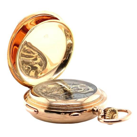 German rose gold minute repeating chronograph Circa 1910 German rose gold minute repeating chronograph Circa 1910