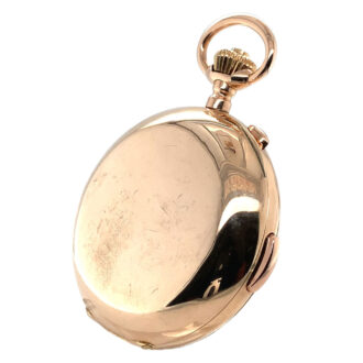 German rose gold minute repeating chronograph Circa 1910