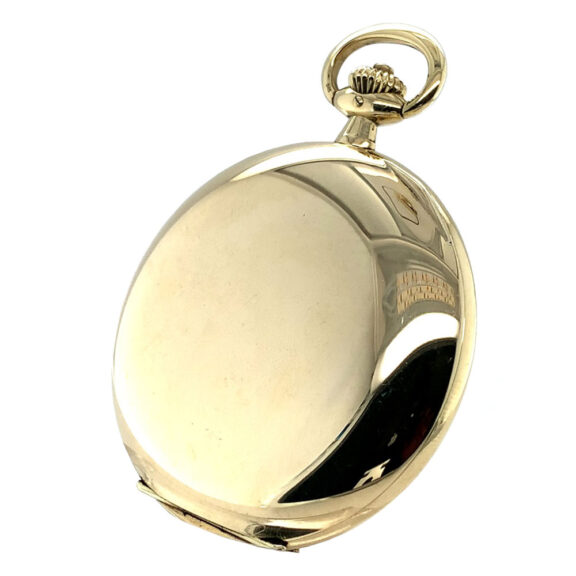 German 14K gold hunting cased lever pocket watch Circa 1939 German 14K gold hunting cased lever pocket watch Circa 1939
