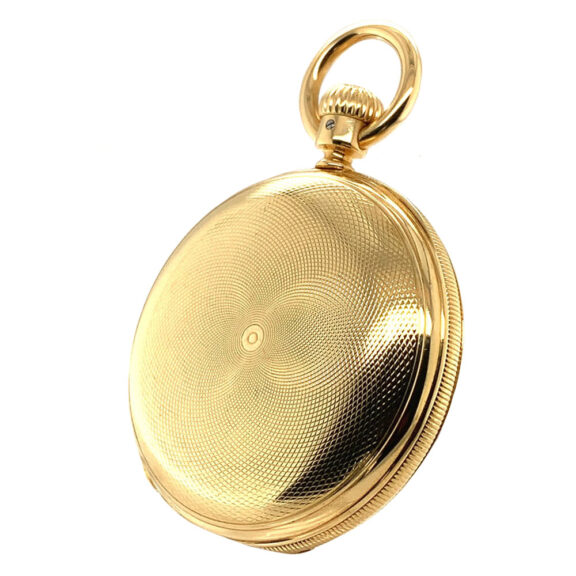 German 18K gold hunting cased precision watch Circa 1880 German 18K gold hunting cased precision watch Circa 1880