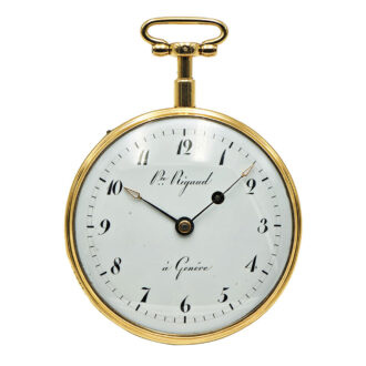Swiss 18K gold minute repeating verge watch Circa 1815 Swiss 18K gold minute repeating verge watch Circa 1815