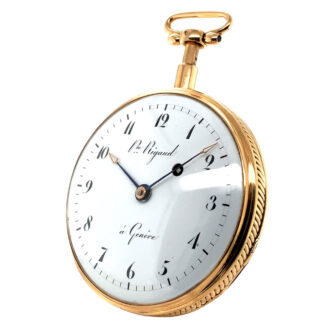 Swiss 18K gold minute repeating verge watch Circa 1815 Swiss 18K gold minute repeating verge watch Circa 1815
