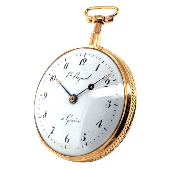 Swiss 18K gold minute repeating verge watch Circa 1815 Swiss 18K gold minute repeating verge watch Circa 1815