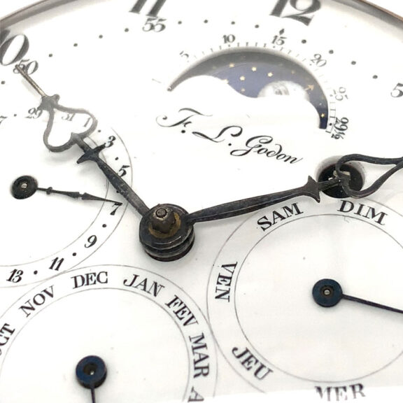 French 18K rose gold complicated coach watch Circa 1789 French 18K rose gold complicated coach watch Circa 1789