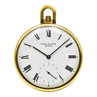 Elegant Swiss 18 carat gold lever dress watch Circa 1988